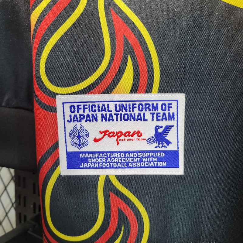 Retro 1998 japan Goalkeeper Red Flame Football jersey retro