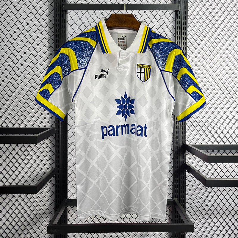 Retro 1995-97 Parma Away retro football jersey