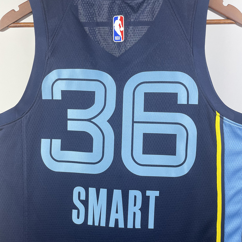 2023 NBA Memphis Grizzlies 36 SMART Basketball Jersey
