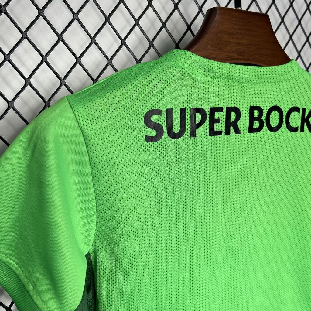 2024-25 Sporting CP Thirds Away Kids Kit Football jersey