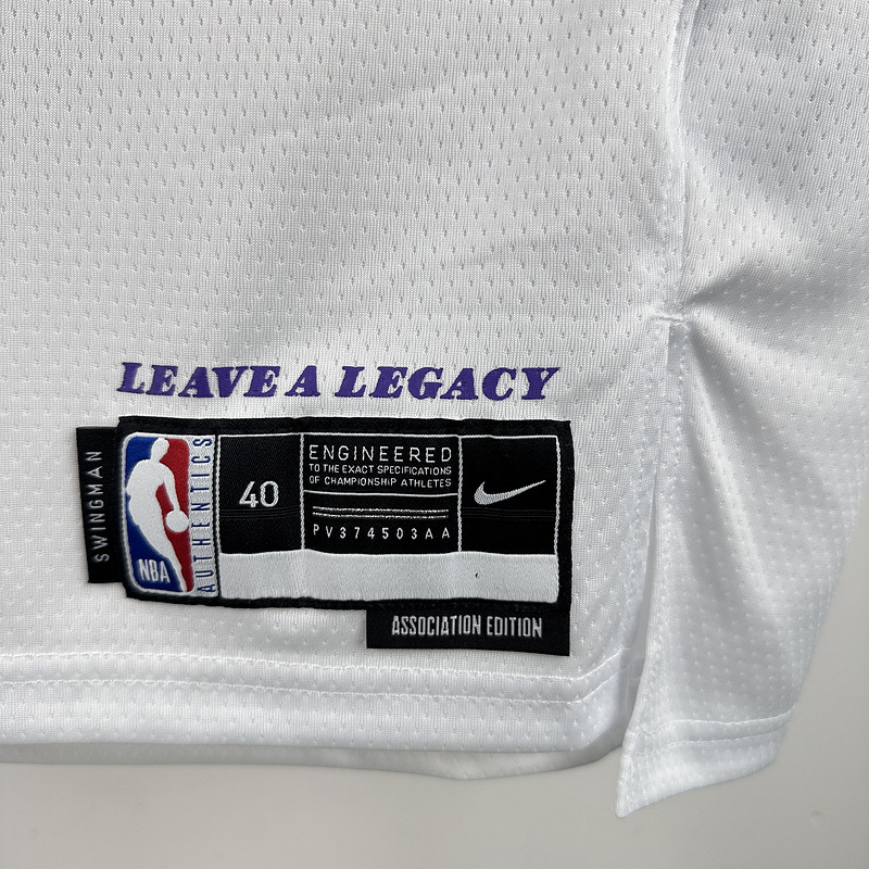 2023 NBA Lakers 95 TOSCANO Basketball Jersey