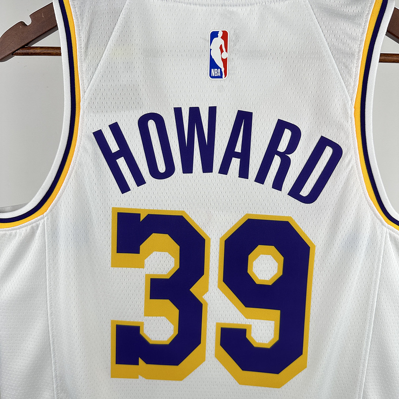 2023 NBA Lakers 39 HOWARD Basketball Jersey