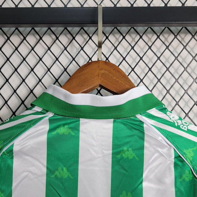 Retro 1995-97 Real Betis Home Long Sleeve Shirt retro football jersey retro