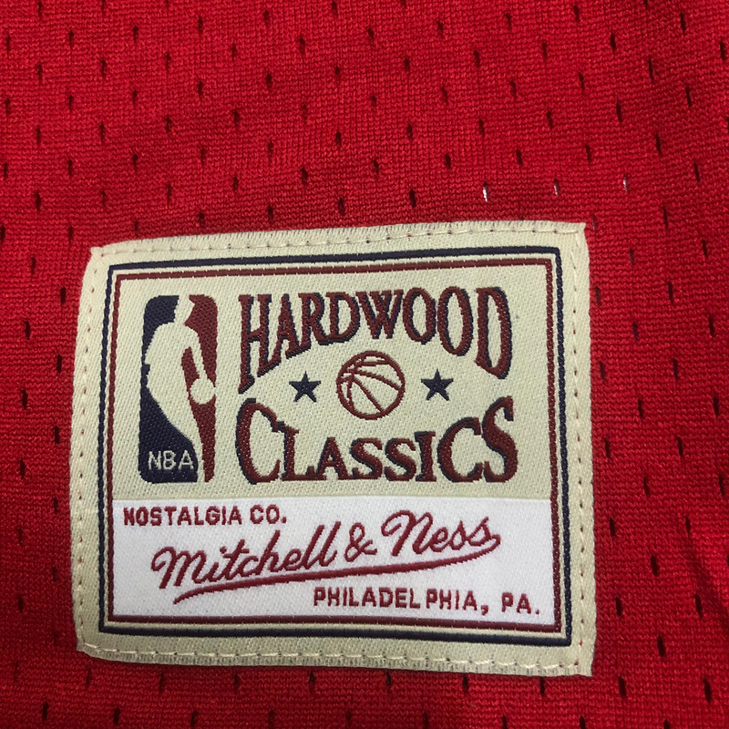 1997-98 NBA Chicago Bulls Woman 23 JORDAN Red Basketball Jersey