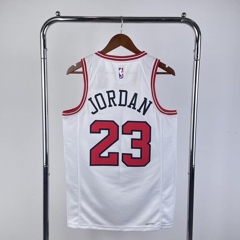 2023 NBA Chicago Bulls 23 JORDAN Basketball Jersey