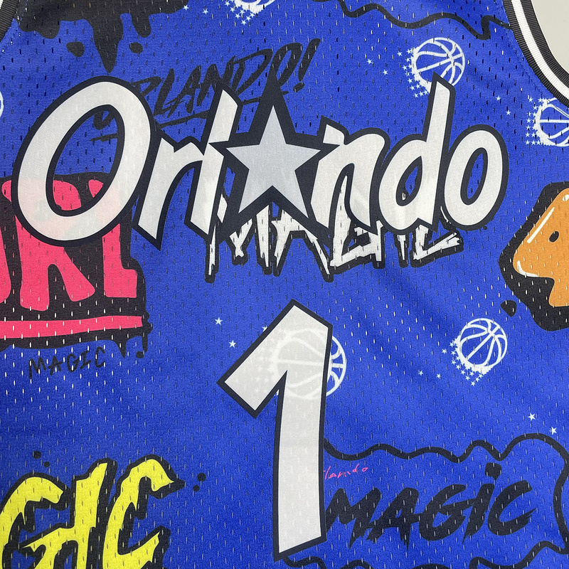 1994-95 NBA Orlando Magic 1 HARDAWAY Basketball Jersey