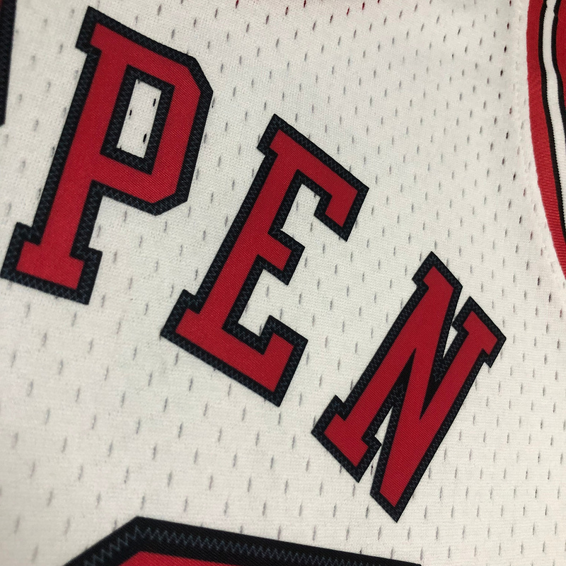 1997-98 NBA Chicago Bulls 33 PIPPEN Basketball Jersey