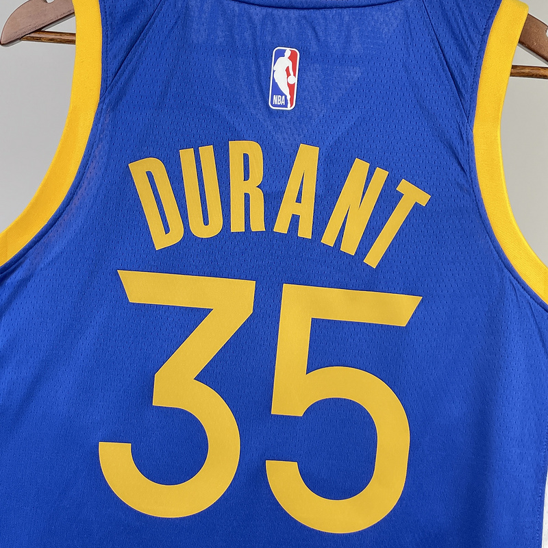 2023 NBA Golden State Warriors 35 DURANT Basketball Jersey