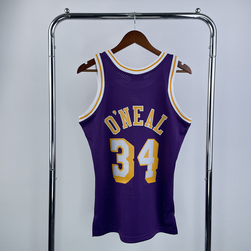 1996-97 NBA Lakers  34 O'NEAL Basketball Jersey