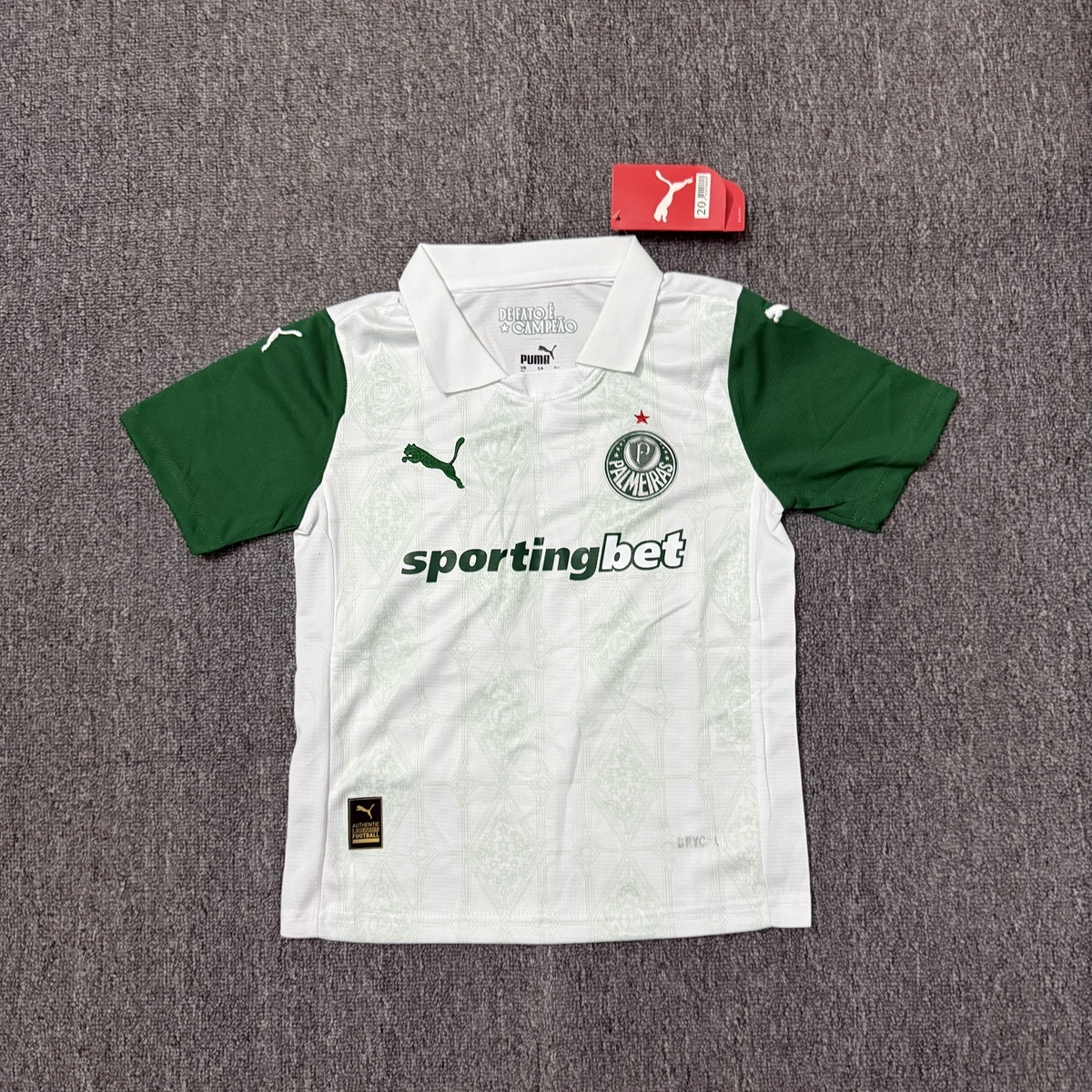 2025-26 Palmeiras Away Kids Football Jersey