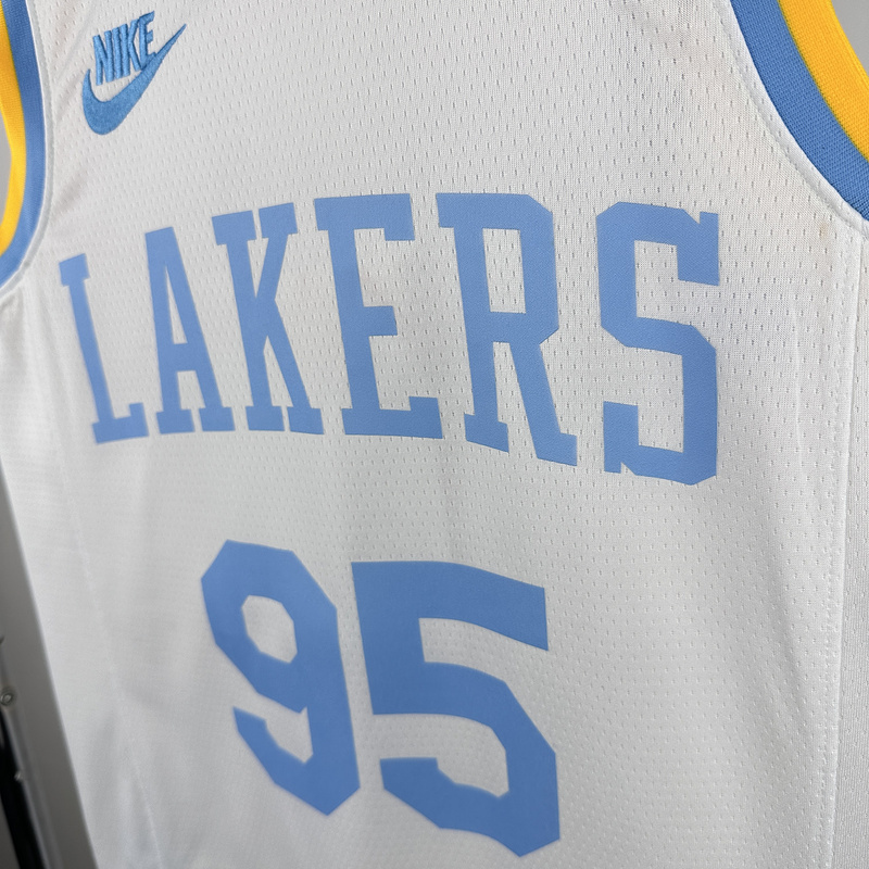 2023 NBA Lakers 95 TOSCANO Basketball Jersey