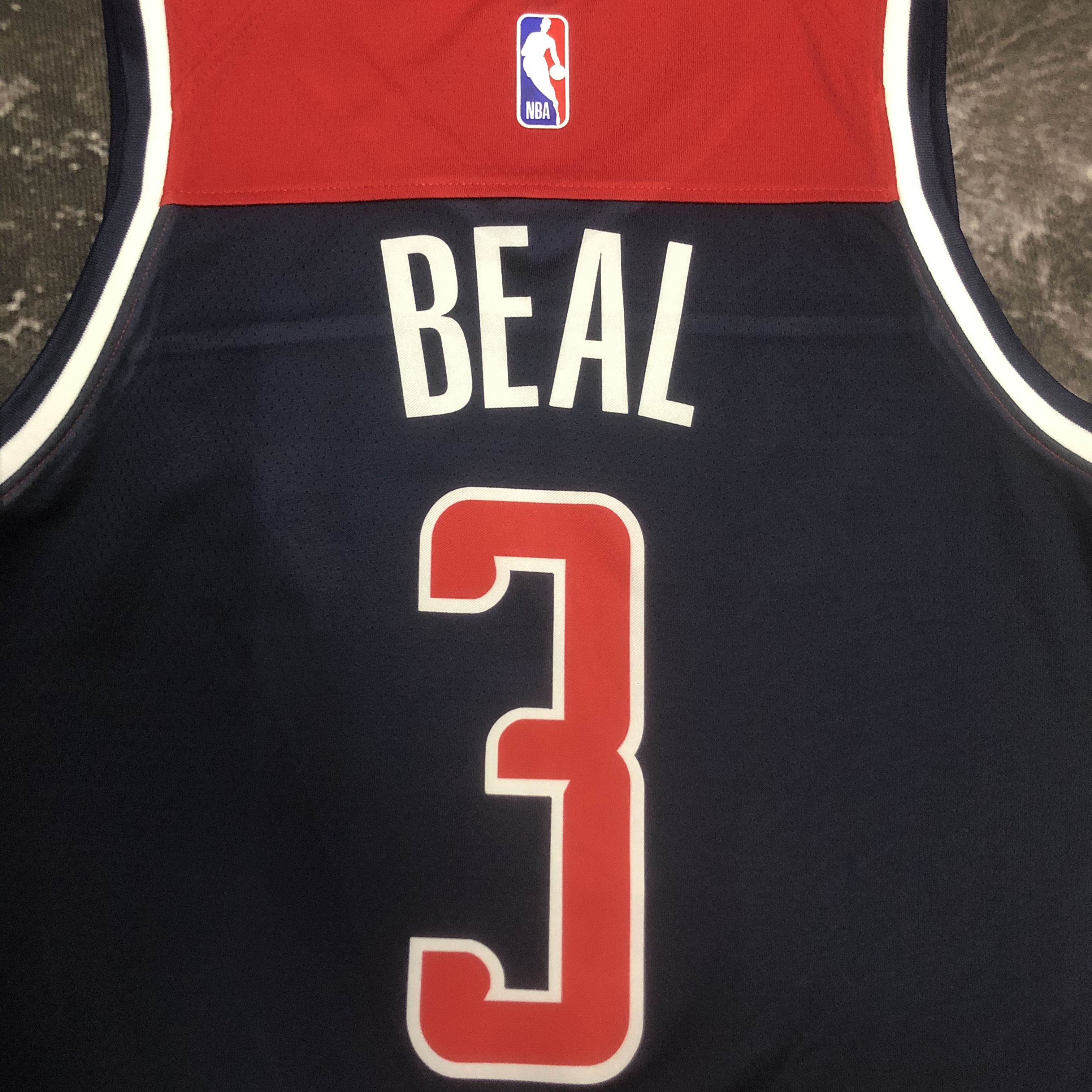 2023 NBA Washington Wizards 3 BEAL Basketball Jersey