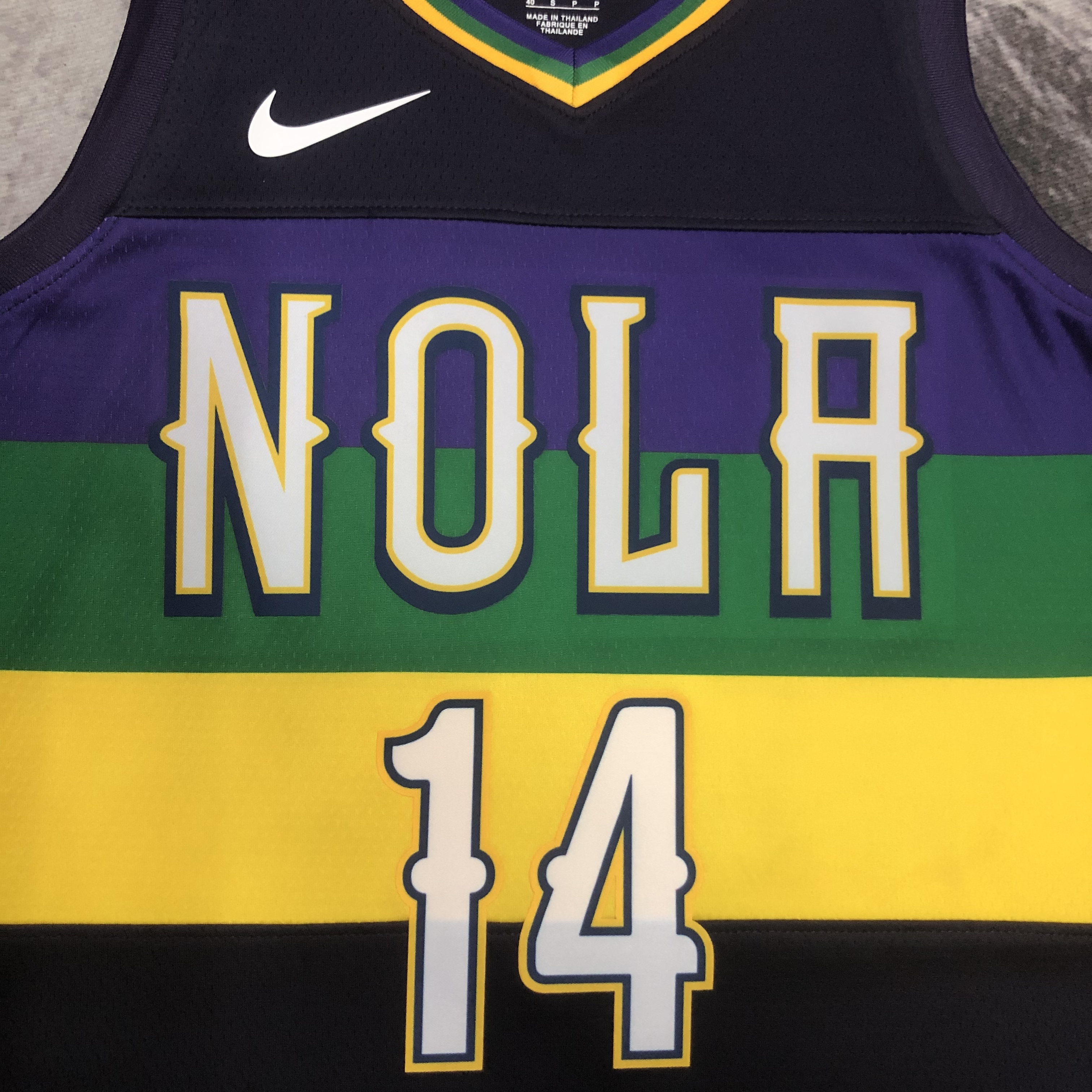 2023 NBA New Orleans Pelicans 14 INGRAM Basketball Jersey