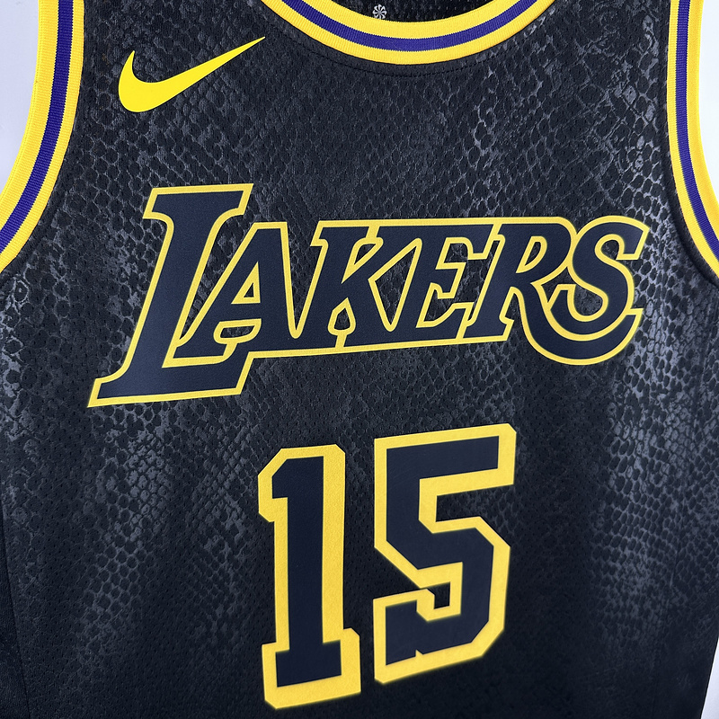 2023 NBA Lakers 15 REAVES Basketball Jersey