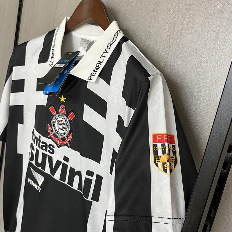 Retro 1995-96 Corinthians Third Away Football jersey retro