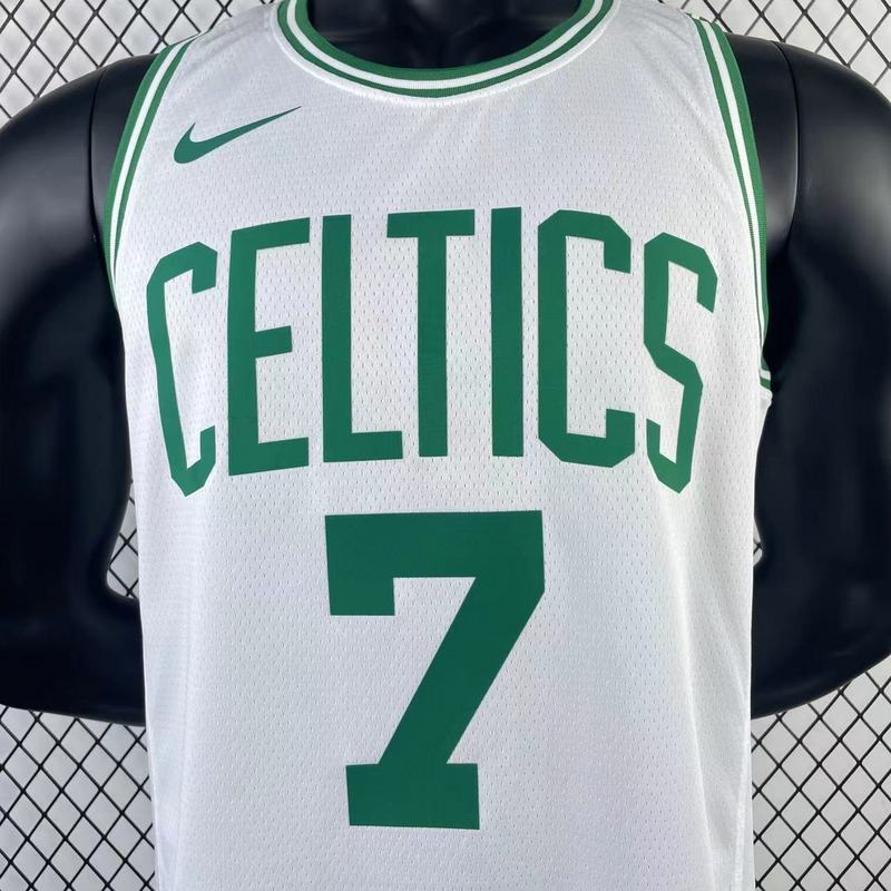 2023 NBA Boston Celtics 7 BROWN Basketball Jersey