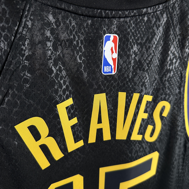 2023 NBA Lakers 15 REAVES Basketball Jersey