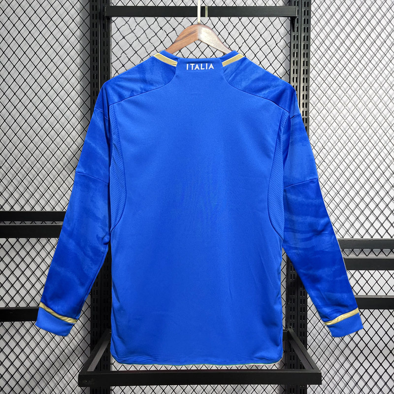 2023-24 Italy home Long sleeve VERRATTI BARELLA ADRIAN VERRATTI DEL PIRO Football jersey
