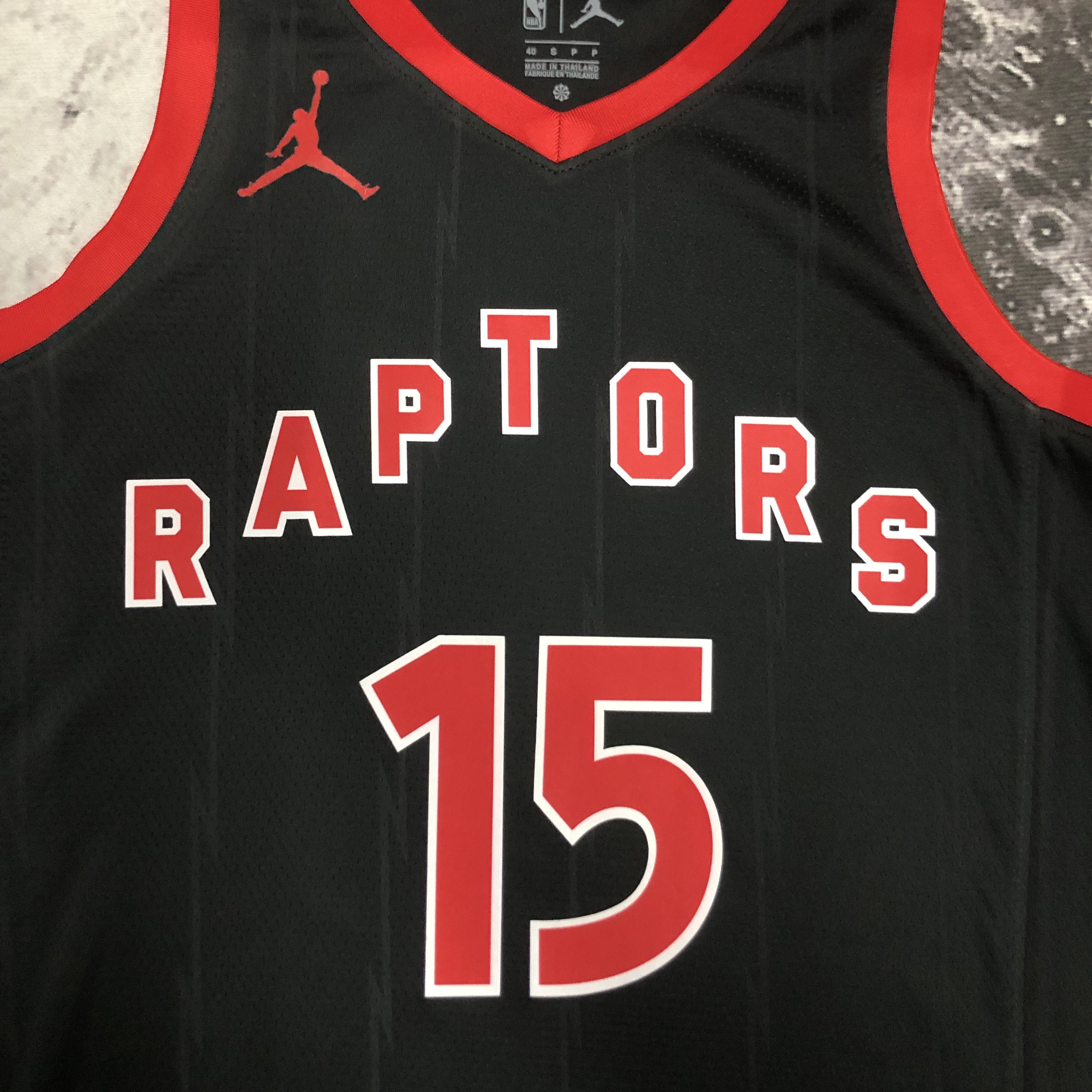 2023 NBA Toronto Raptors 15 Carter Basketball Jersey