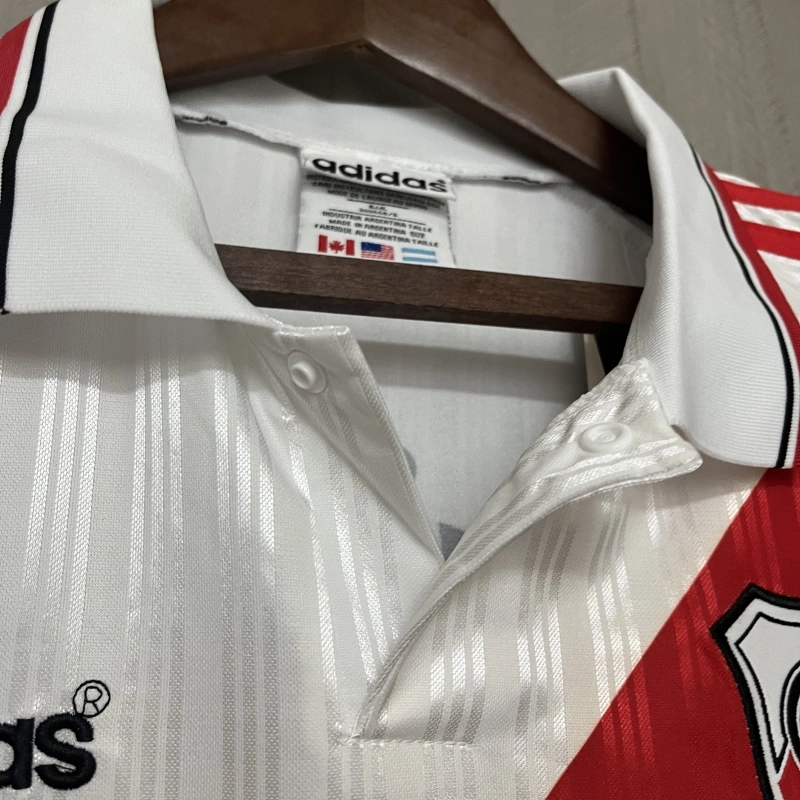 Retro 1995-96 River Plate Home football jersey retro