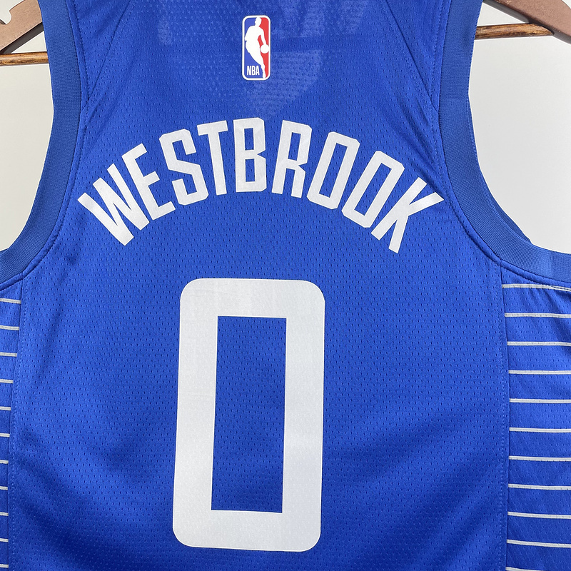 2023 NBA LA Clippers (0 WESTBROOK) Basketball Jersey
