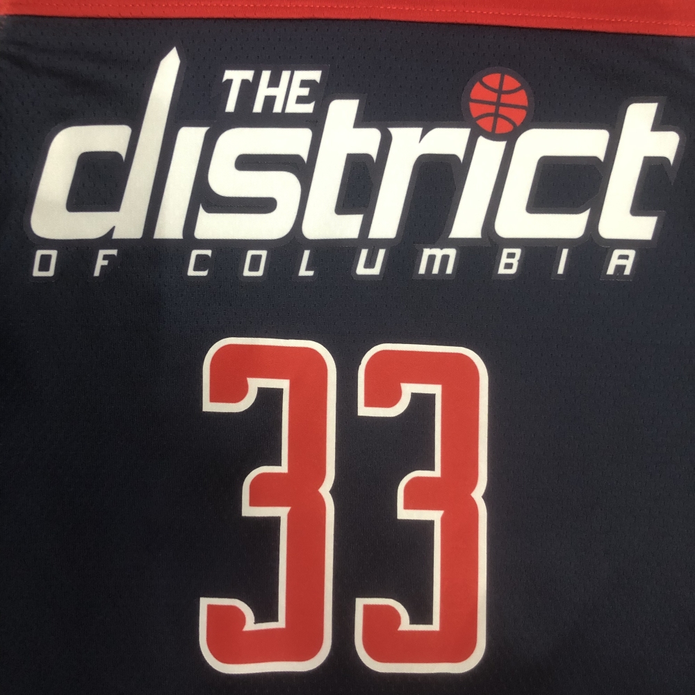2023 NBA Washington Wizards 33 Kuzma Basketball Jersey