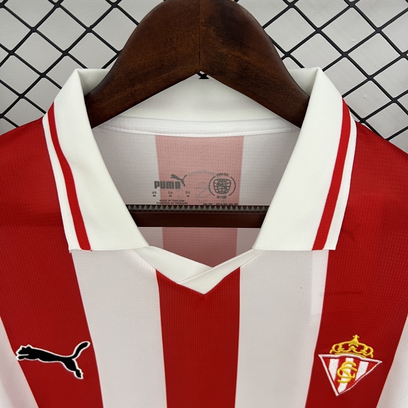 2025-26 Sporting Gijon Home Football jersey