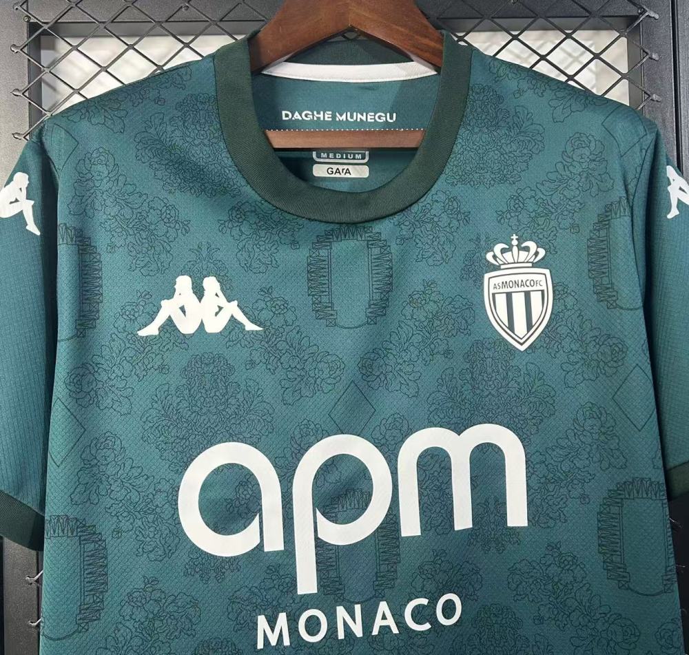 2024-25 Monaco hird away game Football jersey