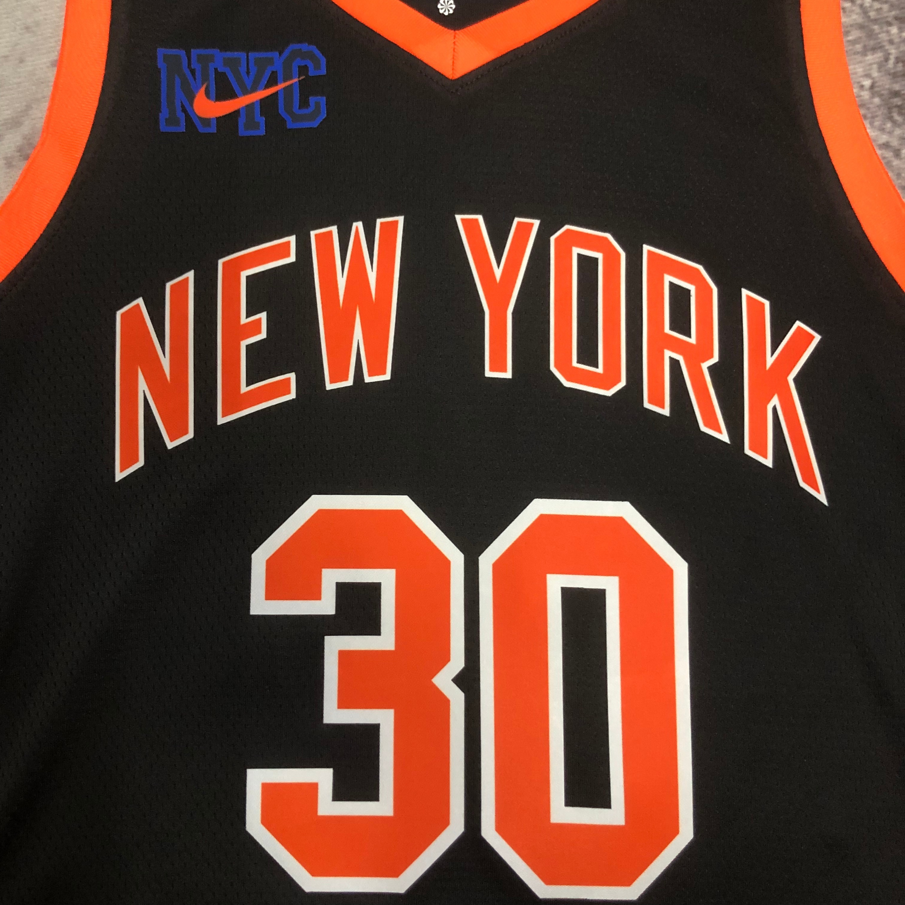 2023 New York Knicks 30 RANDLE Basketball Jersey