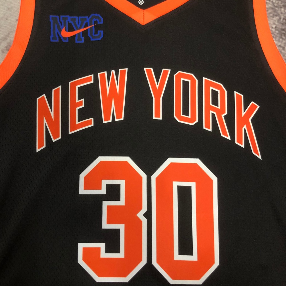 2023 New York Knicks 30 RANDLE Basketball Jersey