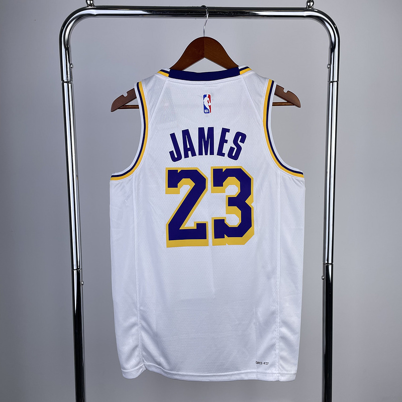 2023 NBA Lakers 23 JAMES Basketball Jersey