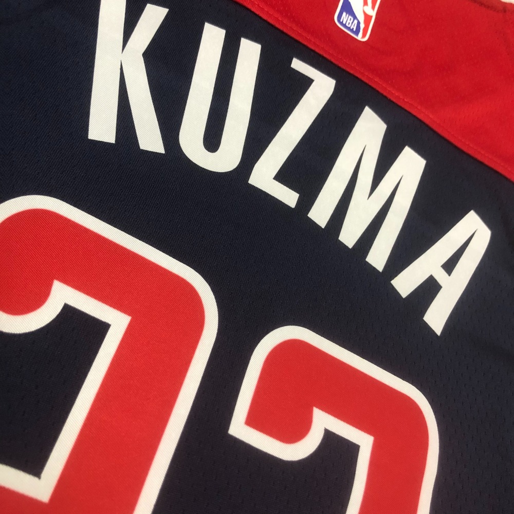 2023 NBA Washington Wizards 33 Kuzma Basketball Jersey