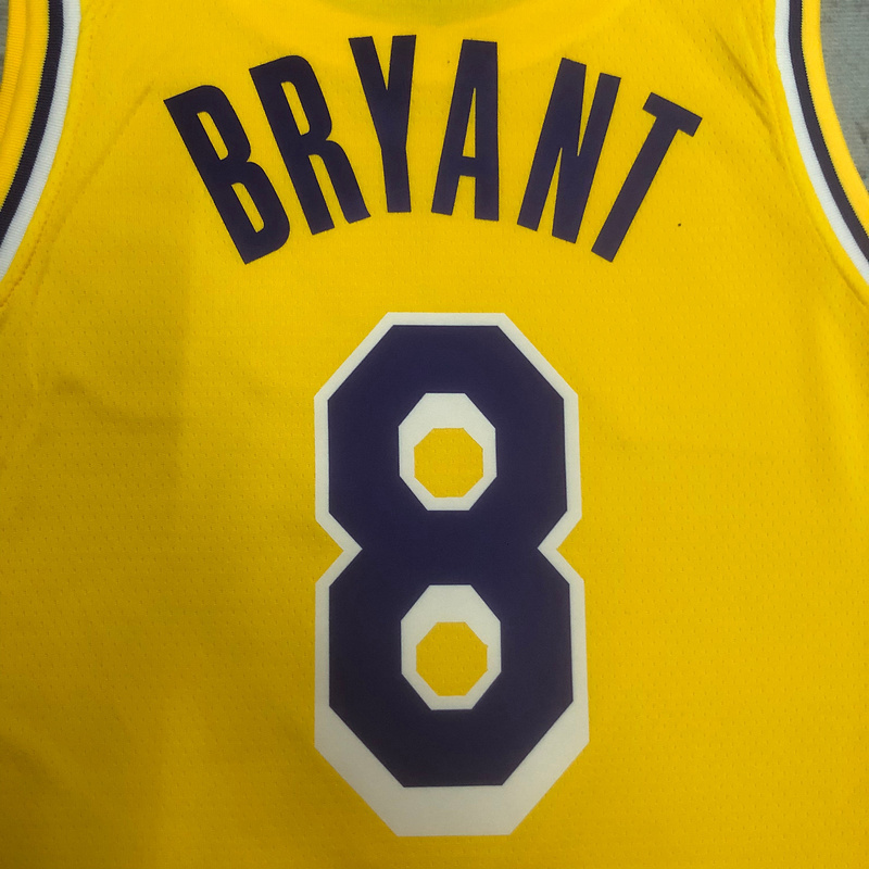 2023 NBA Lakers 8 BRYANT Basketball Jersey