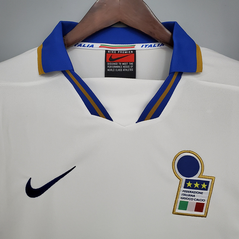Retro Italy 1996 away MALDINI ZOLA DI MATTEO DEL PIERO Football jersey retro