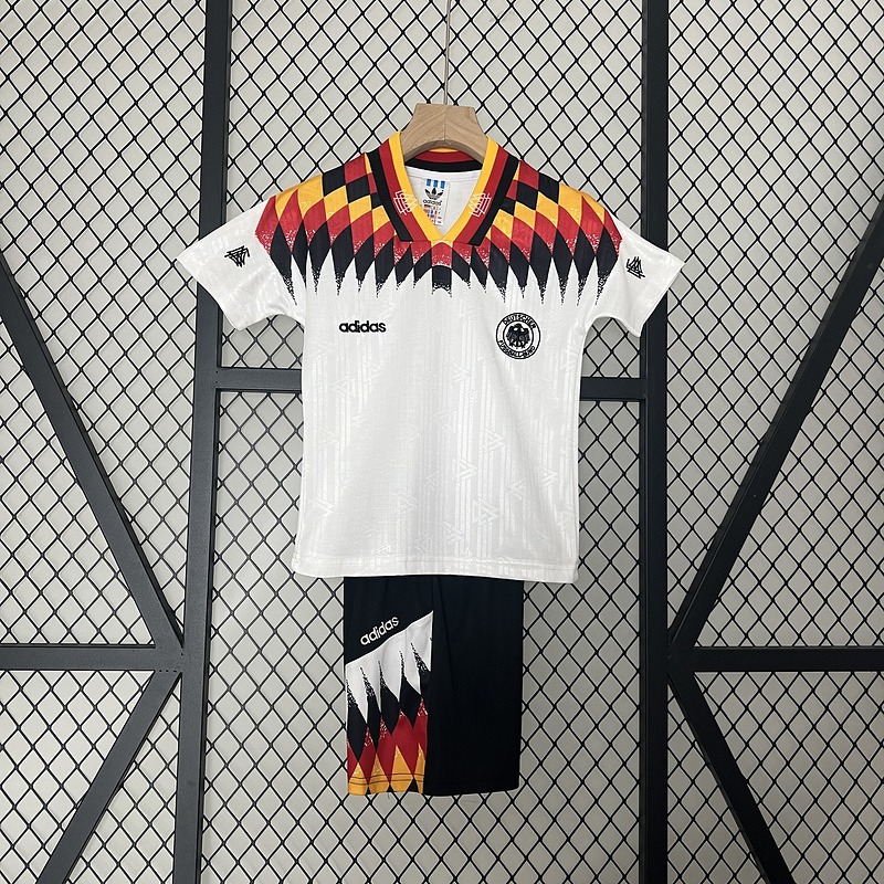 Reteo KIDS 1994 kids germany home matthaus klinsmann Football jersey retro