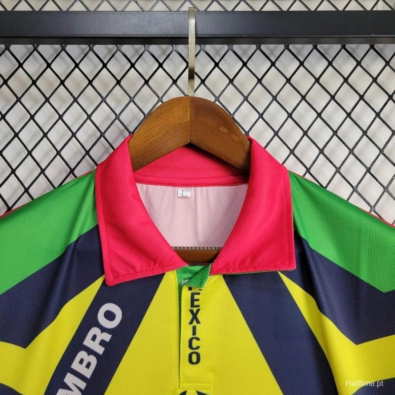 Retro 1994 Mexico Away Goalkeeper Football jersey