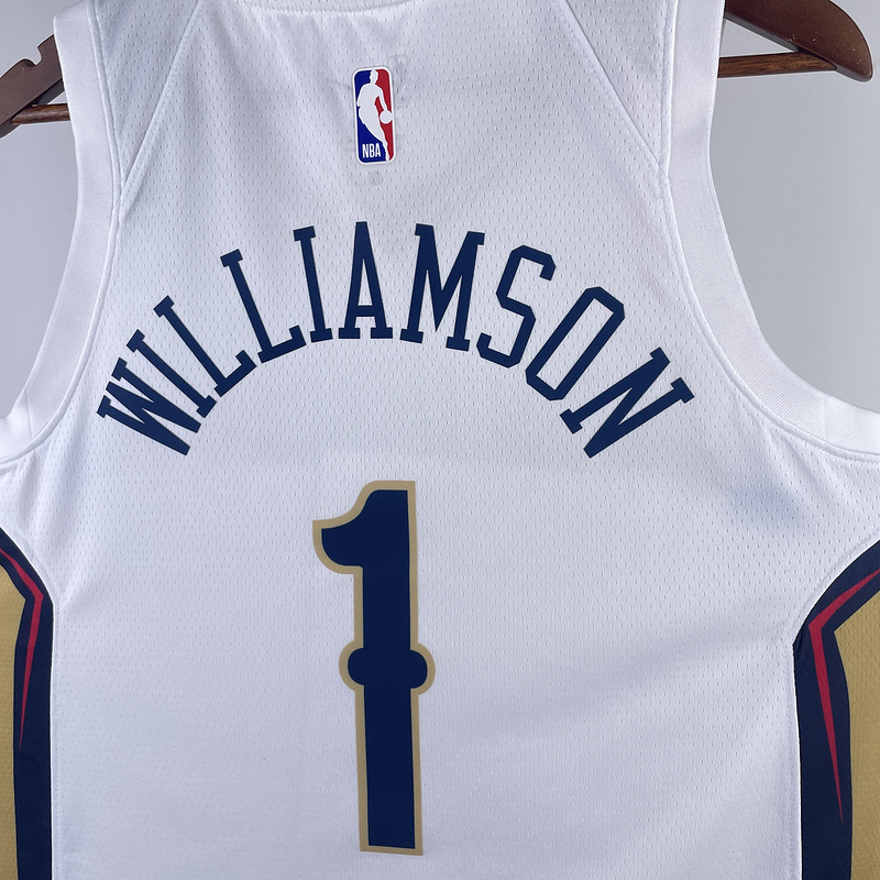 2023 NBA New Orleans Pelicans 1 WILLIAMSON Basketball Jersey