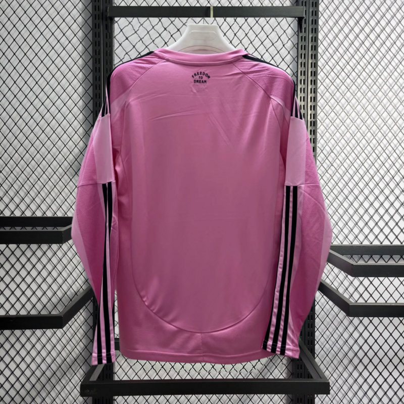 2025-26 Inter Miami Home Long sleeve Football jersey