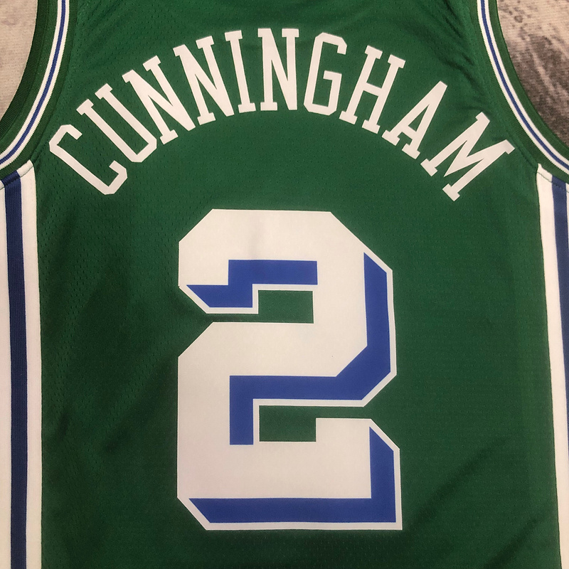 2023 NBA Detroit Pistons 2 CUNNINGHAM Basketball Jersey