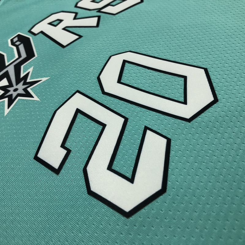 2023 NBA San Antonio Spurs 20 GINOBILI Basketball Jersey