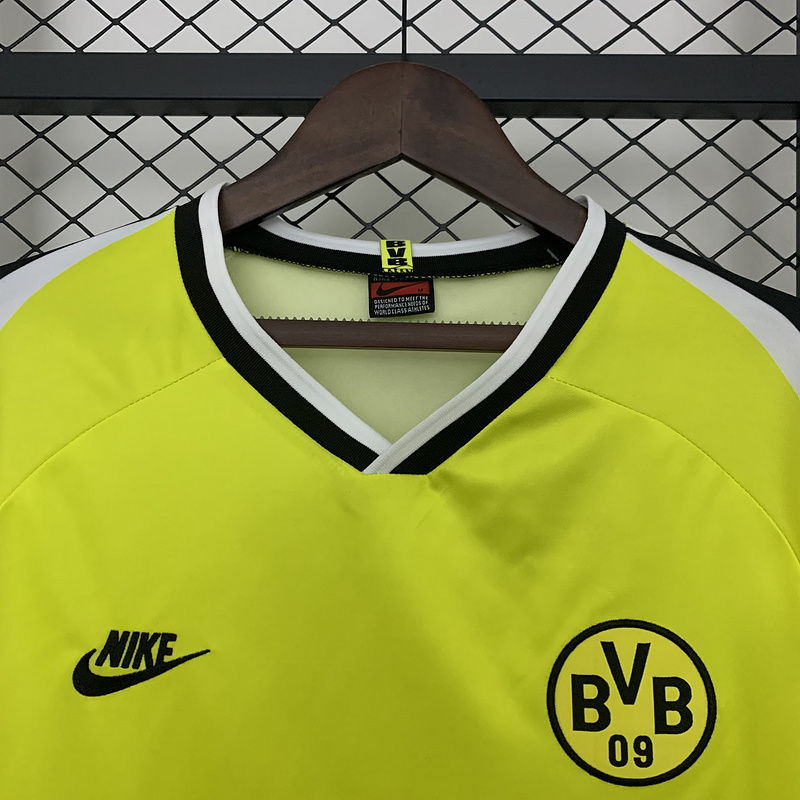 Retro 1995-96 Dortmund home Football jersey retro