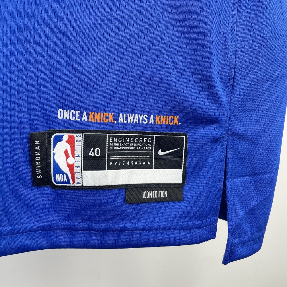 2023 New York Knicks 9 BARRETT Basketball Jersey