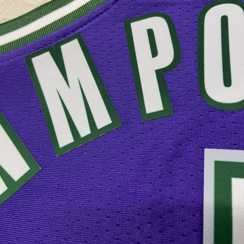 2023 NBA Milwaukee Bucks (34 ANTETOKOUNMPO) Basketball Jersey