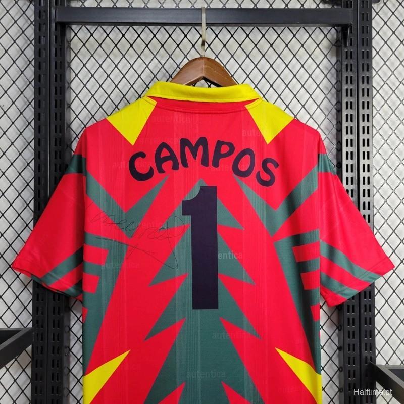Retro 1998 Mexico World Cup Goalkeeper Red Football jersey retro