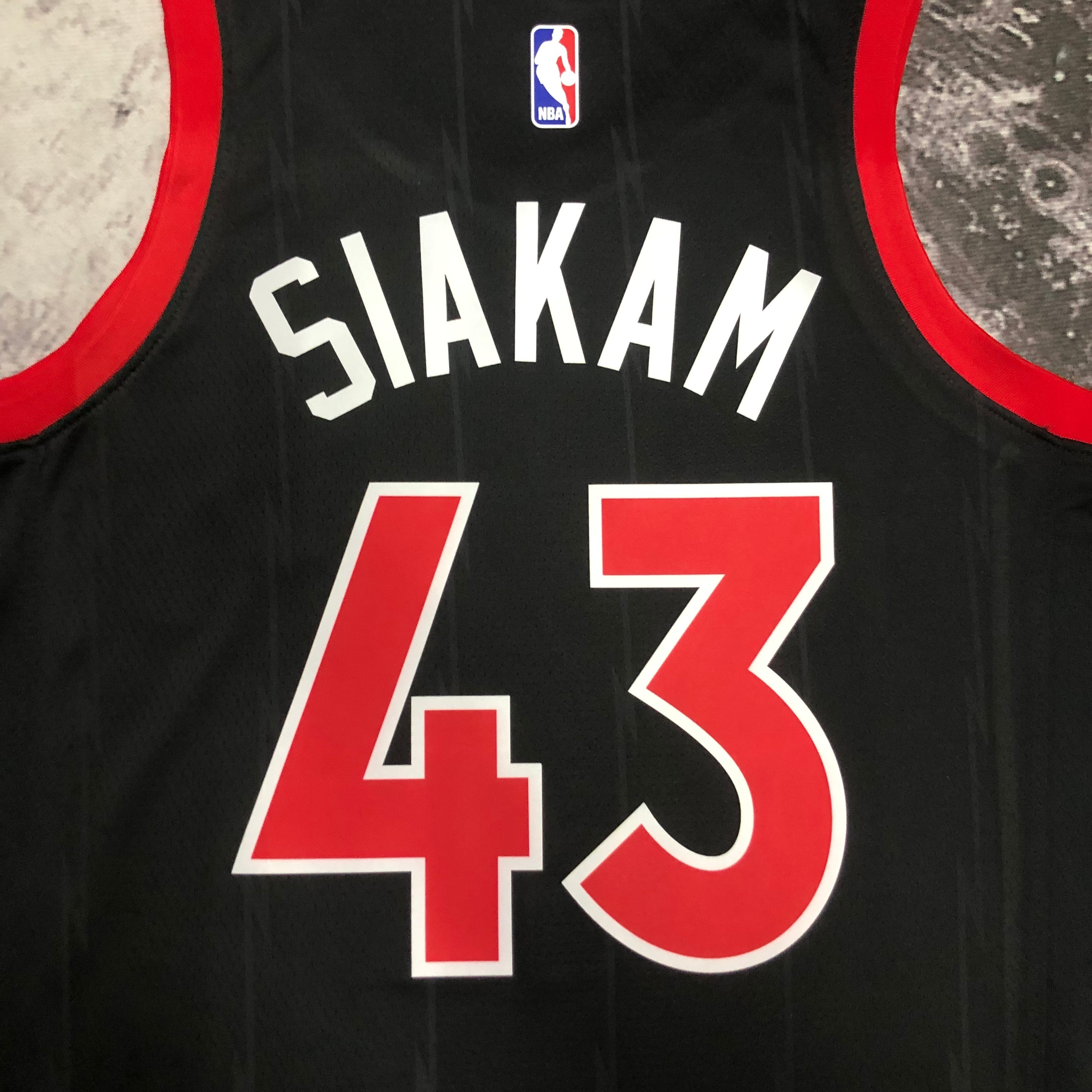 2023 NBA Toronto Raptors 43 Silcam Basketball Jersey