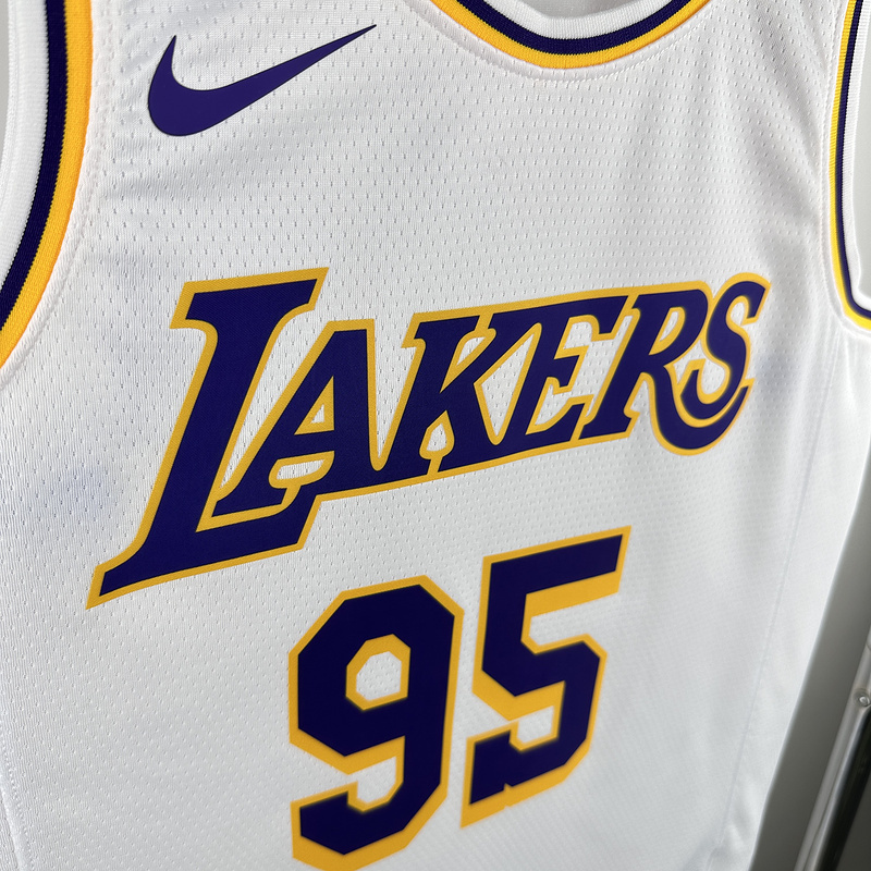 2023 NBA Lakers 95 TOSCANO Basketball Jersey