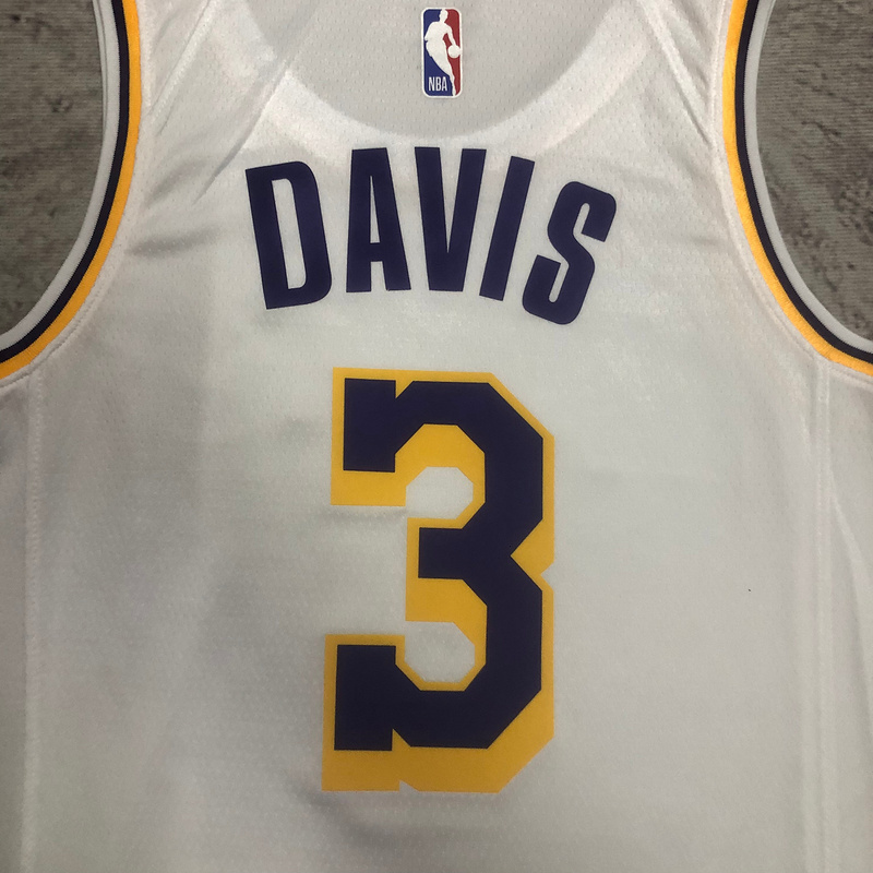 2023 NBA Lakers 3 DAVIS Basketball Jersey
