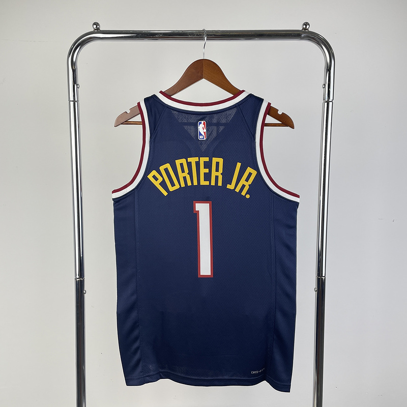 2023 NBA Denver Nuggets 1 PORTER JR Basketball Jersey