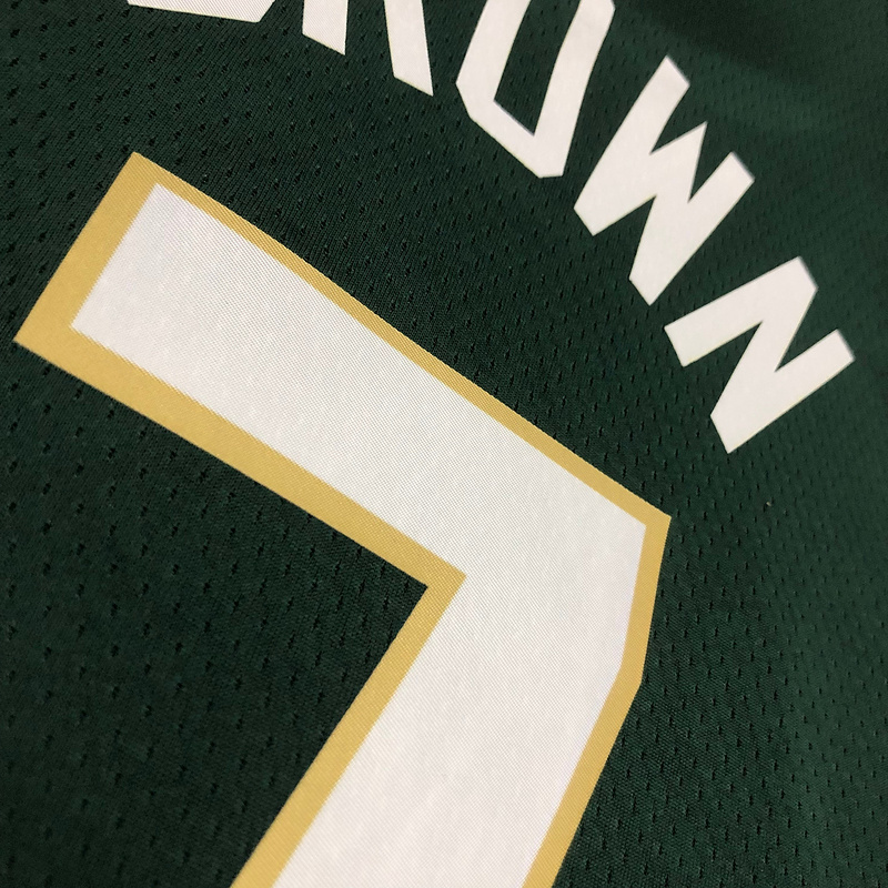 2023 NBA Boston Celtics (7 BROWN) Basketball Jersey