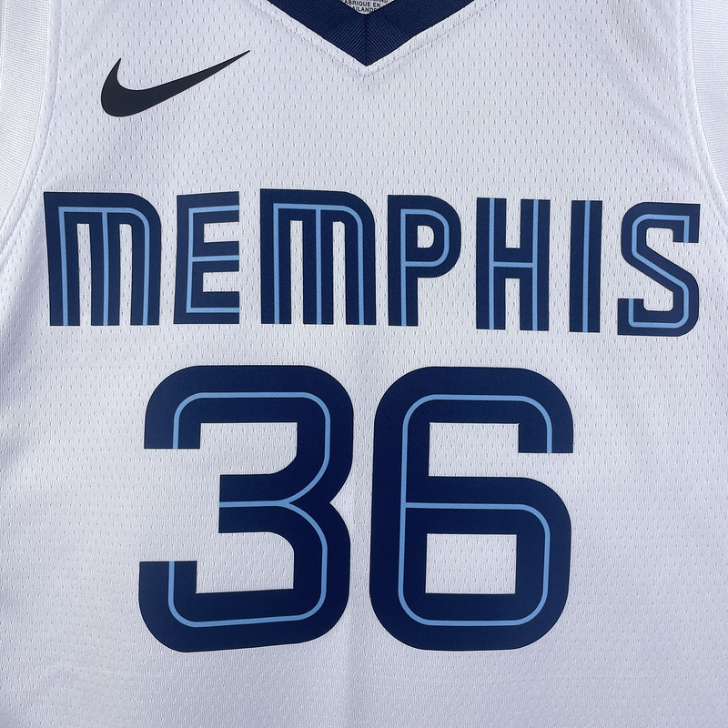 2023 NBA Memphis Grizzlies 36 SMART Basketball Jersey